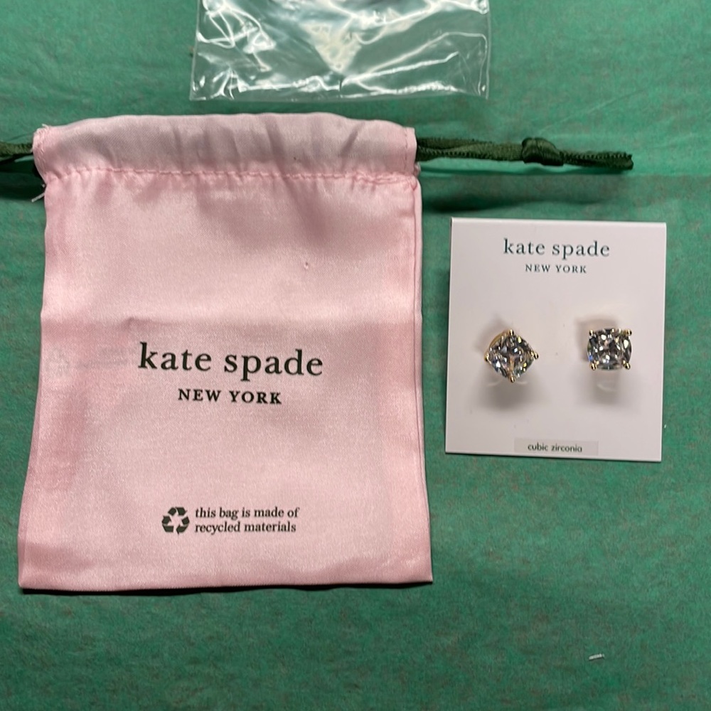 Kate Spade Mini Small Square Studs